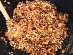 Mixture for granola bars